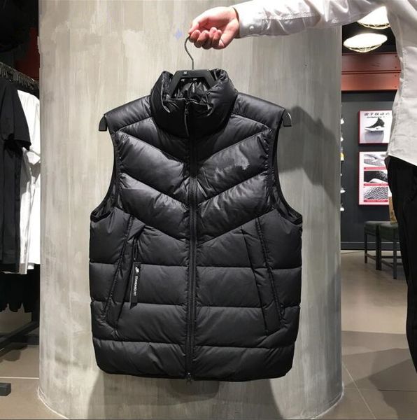 2019 new vests men brand mens sleeveless jacket down cotton men's vest autumn winter casual coats men's vests winter vest, Black;white
2019 new vests men brand mens sleeveless jacket down cotton men's vest autumn winter casual coats men's vests winter vest, Black;white