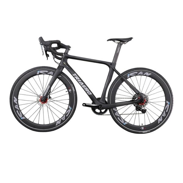 2020 carbon road flat mount disc brake complete bicycle frame thru axle road disc brake bike, Silver;blue
2020 carbon road flat mount disc brake complete bicycle frame thru axle road disc brake bike, Silver;blue