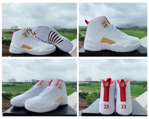 новое высокое качество 12 xii фиба mens basketball shoes130690-107 белый 12s university red-metallic gold brand дизайнер кроссовки us7-13 с 
новое высокое качество 12 xii фиба mens basketball shoes130690-107 белый 12s university red-metallic gold brand дизайнер кроссовки us7-13 с