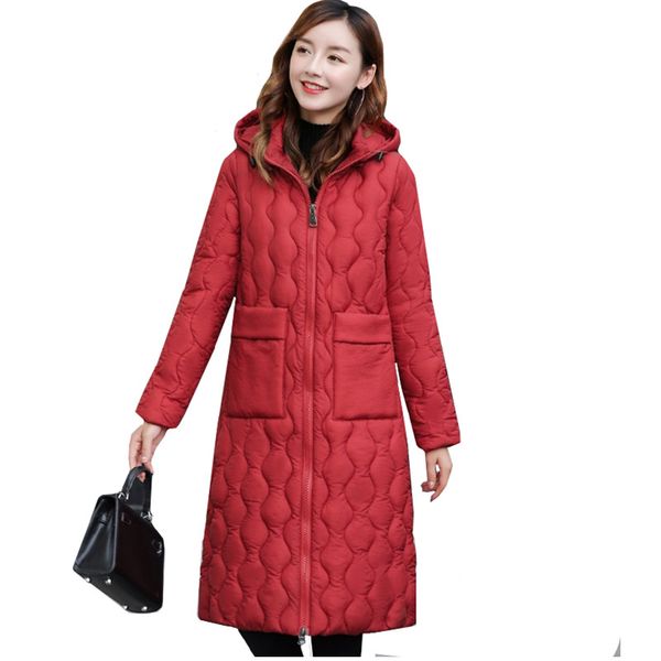 fashion parka women down jacket 2020 new cotton padded warm outerwear slim long coats casual parkas with hooded winter jackets, Black
fashion parka women down jacket 2020 new cotton padded warm outerwear slim long coats casual parkas with hooded winter jackets, Black