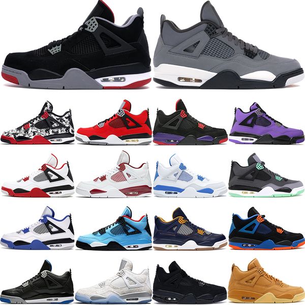 4 4s cool grey jumpman men basketball shoes bred thunder black cat green grow cactus jack rapotors mens luxury designer sneakers
4 4s cool grey jumpman men basketball shoes bred thunder black cat green grow cactus jack rapotors mens luxury designer sneakers