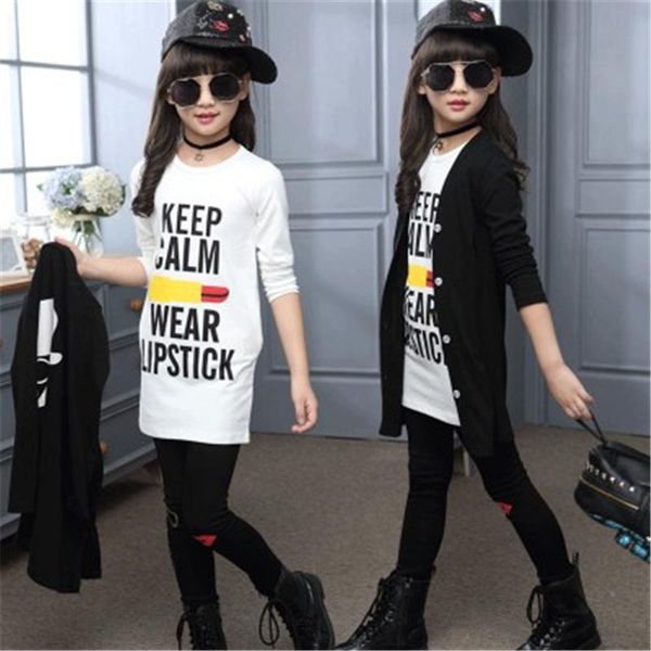 3шт дети девочки одежда наборы девушки спортивный костюм письмо tracksuit long coat red lips поножи дети мультфильм одежда наборы, White
3шт дети девочки одежда наборы девушки спортивный костюм письмо tracksuit long coat red lips поножи дети мультфильм одежда наборы, White