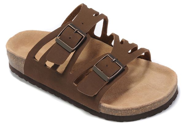 famous genuine leather sandals mens flat slipper women shoes double buckle famous brand summer beach with orignal box 1g3j, Black
famous genuine leather sandals mens flat slipper women shoes double buckle famous brand summer beach with orignal box 1g3j, Black