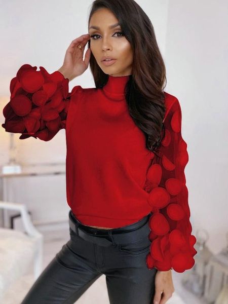 turtleneck t-shirts women 2020 spring hollow out mesh patchwork long puff sleeve casual slim fit feminino streetwear, White
turtleneck t-shirts women 2020 spring hollow out mesh patchwork long puff sleeve casual slim fit feminino streetwear, White