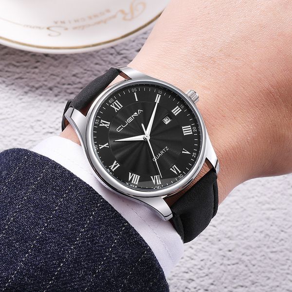 style quartz watch fashion luxury quartz sport stainless steel dial leather ladies wrist watch relogio masculino#30, Slivery;brown
style quartz watch fashion luxury quartz sport stainless steel dial leather ladies wrist watch relogio masculino#30, Slivery;brown