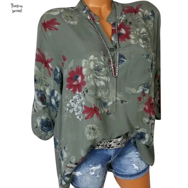 blouse 2019 women summer shirts long sleeve v neck women floral irregular autumn 5xl plus size women blouse, White
blouse 2019 women summer shirts long sleeve v neck women floral irregular autumn 5xl plus size women blouse, White