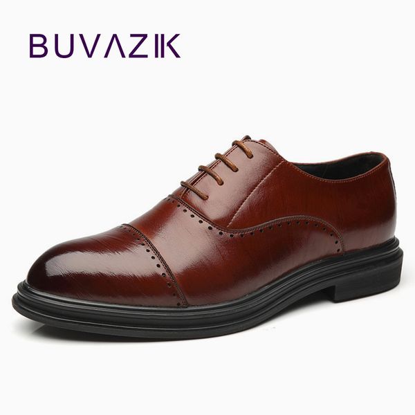 buvazik mens dress shoes round toe quality formal shoes men business men sapato social masculino couro zapatos de hombre, Black
buvazik mens dress shoes round toe quality formal shoes men business men sapato social masculino couro zapatos de hombre, Black