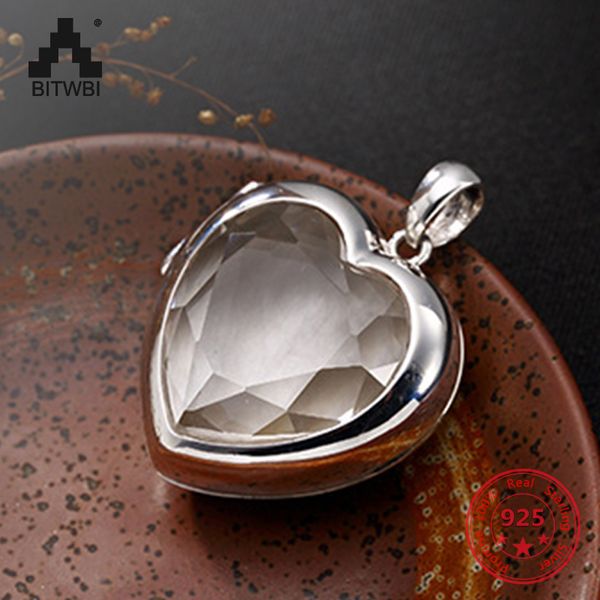 s925 sterling sliver heart-shape black box pendant necklace for women simple fashion remembrance jewelry gift for girl, Silver
s925 sterling sliver heart-shape black box pendant necklace for women simple fashion remembrance jewelry gift for girl, Silver