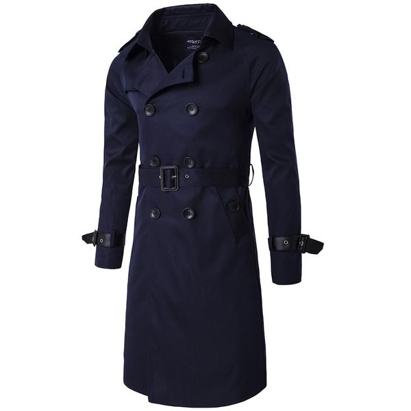 men winter long style men's blazer double breasted leather trench coat outerwear casual jacket windbreaker hc72, Tan;black
men winter long style men's blazer double breasted leather trench coat outerwear casual jacket windbreaker hc72, Tan;black