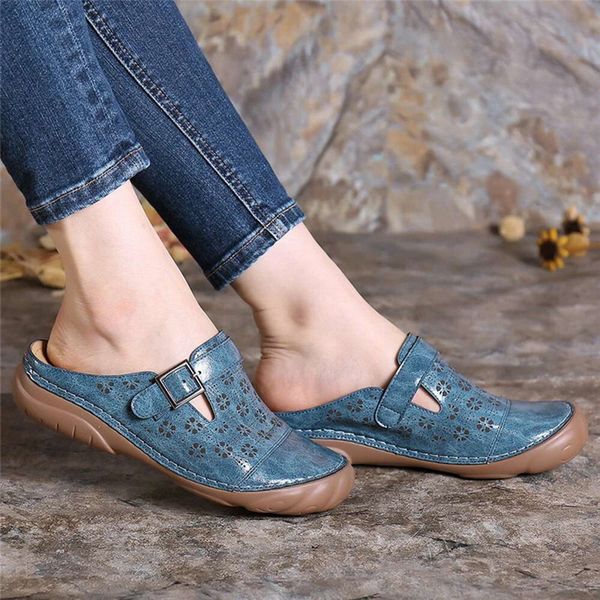 2020 woman sandals platform wedge shoes summer retro buckle hollow embroidery ladies shoes casual ladies sewing slippers, Black
2020 woman sandals platform wedge shoes summer retro buckle hollow embroidery ladies shoes casual ladies sewing slippers, Black