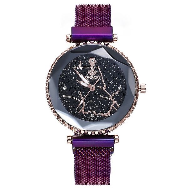 fashion mesh women clock starry sky magnet geometric surface ladies dress quartz wristwatch female wrist watches bayan kol saati, Slivery;brown
fashion mesh women clock starry sky magnet geometric surface ladies dress quartz wristwatch female wrist watches bayan kol saati, Slivery;brown