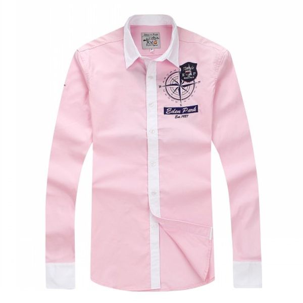 Eden New Full Sleeve Shirt For Men High Quality Nice Design Business Casual Style Cotton Fabric M L XL XXL Free Shipping