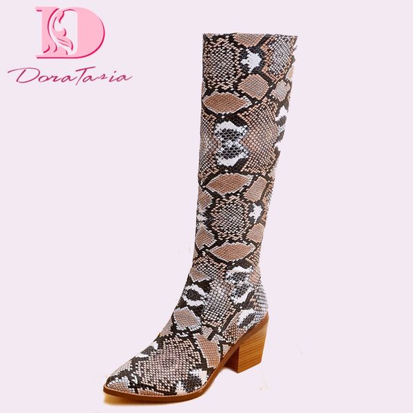 fashion large size 34-44 snake veins ladies high heels women shoes woman casual party autumn winter knee-high boots, Black
fashion large size 34-44 snake veins ladies high heels women shoes woman casual party autumn winter knee-high boots, Black