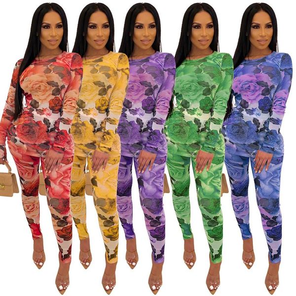 tracksuits autumn winter women 's set full sleeve floral print leggings pants suits 2 piece set outfits sportswear s-2xl, Gray
tracksuits autumn winter women 's set full sleeve floral print leggings pants suits 2 piece set outfits sportswear s-2xl, Gray
