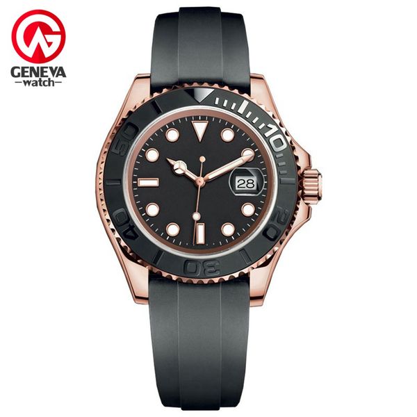 mens designer watches 42mm rose gold 316l stainless steel case mechanical automatic watch 126621 126622 126655 226659 rubber strap 9 types, Slivery;brown 
mens designer watches 42mm rose gold 316l stainless steel case mechanical automatic watch 126621 126622 126655 226659 rubber strap 9 types, Slivery;brown
