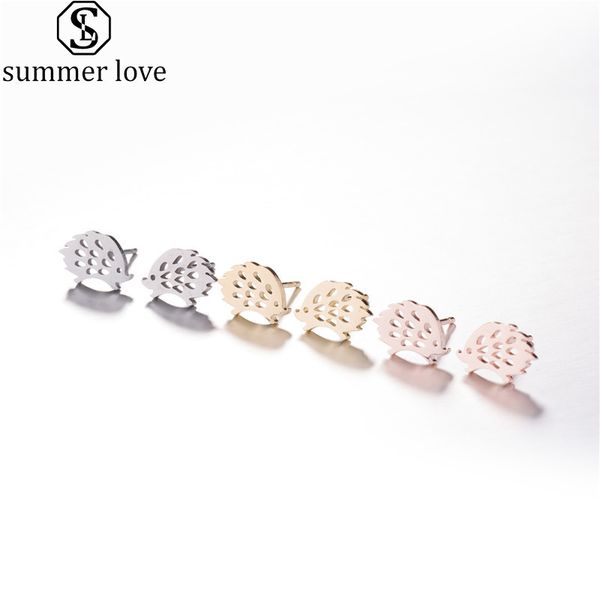 trendy lovely hedgehog stud earrings for girls cute fashion animal ear earrings jewelry stainless steel black earring-z, Golden;silver
trendy lovely hedgehog stud earrings for girls cute fashion animal ear earrings jewelry stainless steel black earring-z, Golden;silver