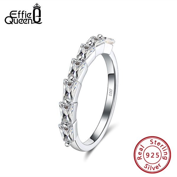 effie queen elegant 925 silver wedding rings with 7pcs big crystal stone zircon for jewelry wedding party gift dsr186, Golden;silver
effie queen elegant 925 silver wedding rings with 7pcs big crystal stone zircon for jewelry wedding party gift dsr186, Golden;silver