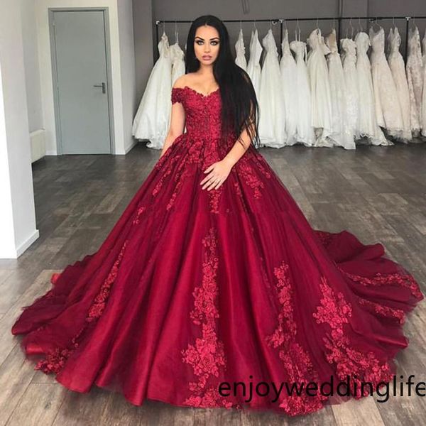 gorgeous ball gown quinceanera dresses sweet 16 dress off the shoulder appliques tulle plus size prom dresses dark red zipper evening gown, Blue;red
gorgeous ball gown quinceanera dresses sweet 16 dress off the shoulder appliques tulle plus size prom dresses dark red zipper evening gown, Blue;red