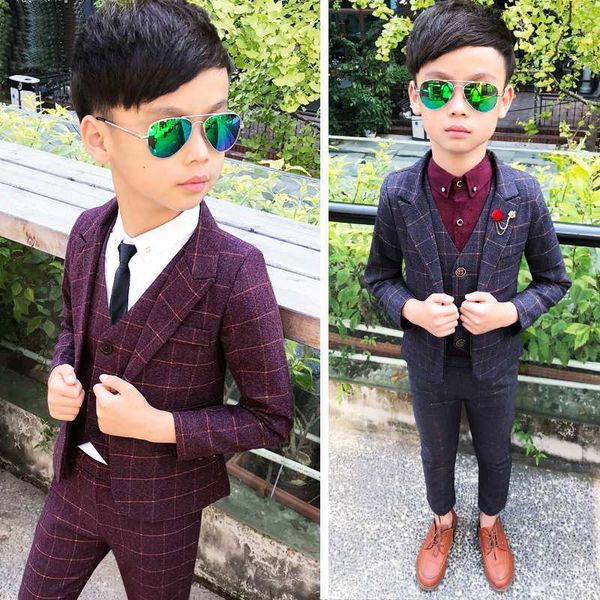 3 pcs formal boys clothes blazer vest pants children wedding suits tuxedos kids elegant clothing sets boy carnival party suit, Black
3 pcs formal boys clothes blazer vest pants children wedding suits tuxedos kids elegant clothing sets boy carnival party suit, Black