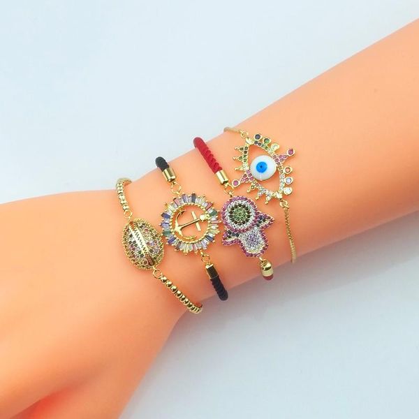 tennis rainbow cross black string bracelet fatima hand evil eye seashell bracelet gold filled cz bracelets for women ojo turco, Golden;silver
tennis rainbow cross black string bracelet fatima hand evil eye seashell bracelet gold filled cz bracelets for women ojo turco, Golden;silver