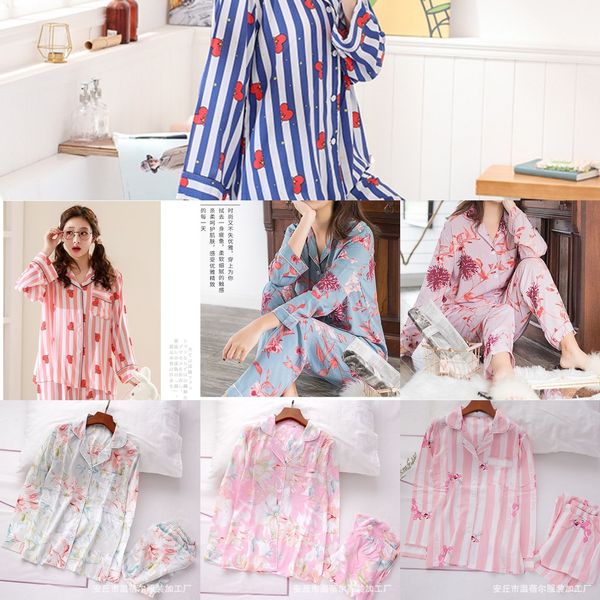 mdner summer thin men's cotton silk pajamas clothes air conditioning home clothing women's long-sleeved trousers home clothes card, Blue;red
mdner summer thin men's cotton silk pajamas clothes air conditioning home clothing women's long-sleeved trousers home clothes card, Blue;red