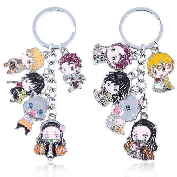 anime demon slayer kimetsu no yaiba keychain cartoon figure kamado tanjirou nezuko acrylic keyring, Silver
anime demon slayer kimetsu no yaiba keychain cartoon figure kamado tanjirou nezuko acrylic keyring, Silver