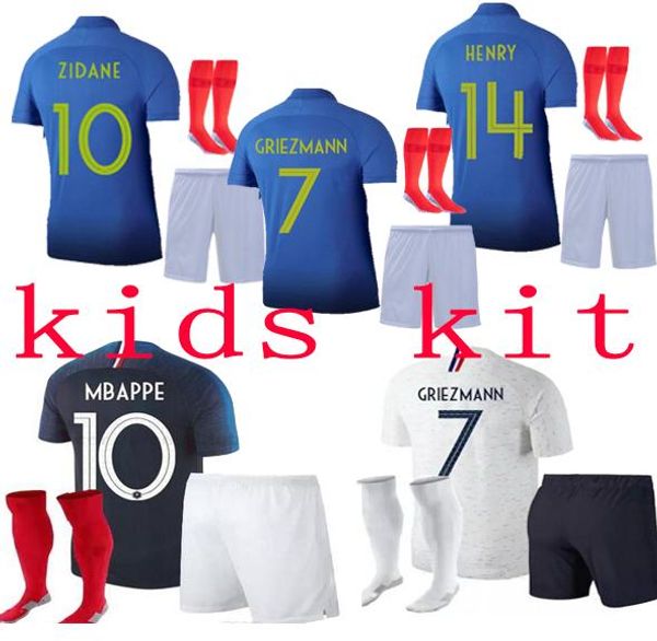 2019 two stars 2 griezmann mbappe kids france soccer jersey boys child centenary pogba short sleeve football shirt maillot de foot 19 20, Black
2019 two stars 2 griezmann mbappe kids france soccer jersey boys child centenary pogba short sleeve football shirt maillot de foot 19 20, Black