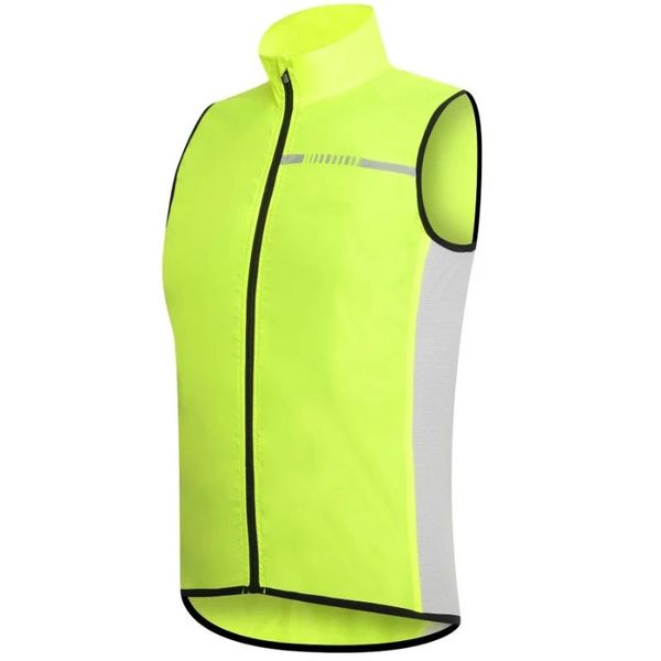 fluo yellow windproof cycling gilet bicycle lightweight windbreak vest back breathable mesh, Black
fluo yellow windproof cycling gilet bicycle lightweight windbreak vest back breathable mesh, Black