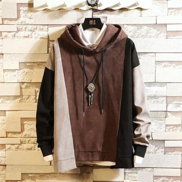 hoodies men japan men's casual solid o-neck hooded streetwear sweatshirt clothing patchwork sweatshirt sudadera hombre, Black
hoodies men japan men's casual solid o-neck hooded streetwear sweatshirt clothing patchwork sweatshirt sudadera hombre, Black