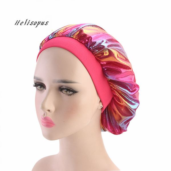 helisopus 2018 new high elastic wide band bandana night cap muslim women stretch satin chemo shower cap hair accessories
helisopus 2018 new high elastic wide band bandana night cap muslim women stretch satin chemo shower cap hair accessories