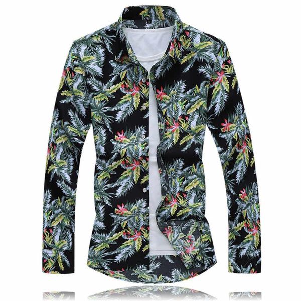 klv новая мода повседневная мужская рубашка с длинным рукавом европа стиль slim fit рубашка мужчины высокое качество хлопок цветочные рубашк, White;black
klv новая мода повседневная мужская рубашка с длинным рукавом европа стиль slim fit рубашка мужчины высокое качество хлопок цветочные рубашк, White;black