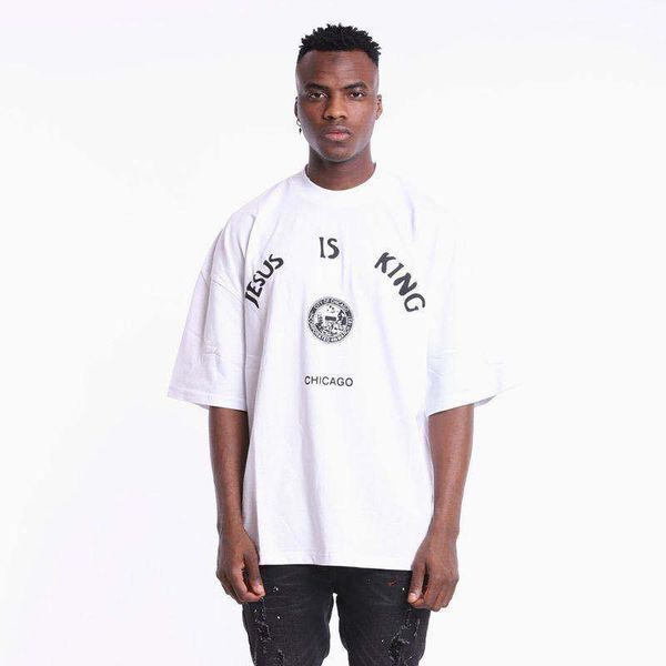 kanye jesus is king celebrity inspired chicago limited album surrounding high street short-sleeved loose mens t-shirt, Red
kanye jesus is king celebrity inspired chicago limited album surrounding high street short-sleeved loose mens t-shirt, Red