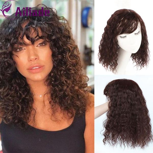 ailiade 14inch synthetic long natural clip bangs closure women toupees kinky curly hair er hairpieces for women daily, Black
ailiade 14inch synthetic long natural clip bangs closure women toupees kinky curly hair er hairpieces for women daily, Black