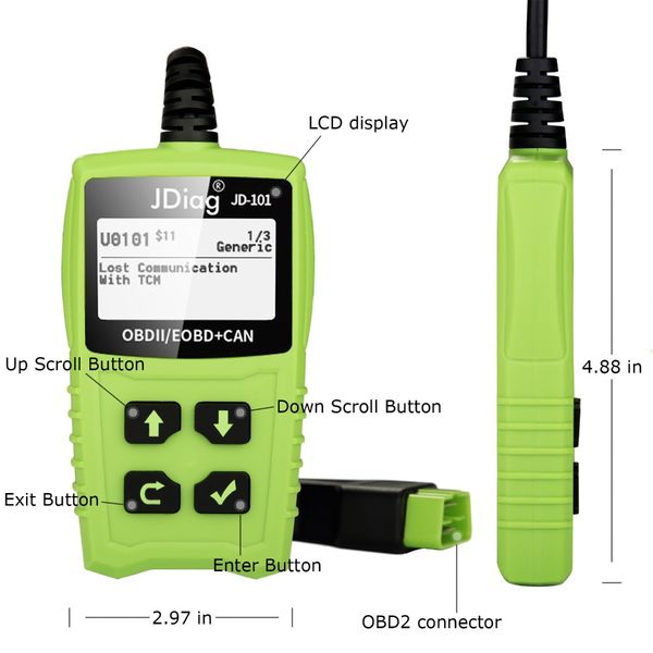 jdiag jd101 easydiag auto diagnostic tool code reader scanner better elm327 obd2 scanner oem123 auto scan tools
jdiag jd101 easydiag auto diagnostic tool code reader scanner better elm327 obd2 scanner oem123 auto scan tools