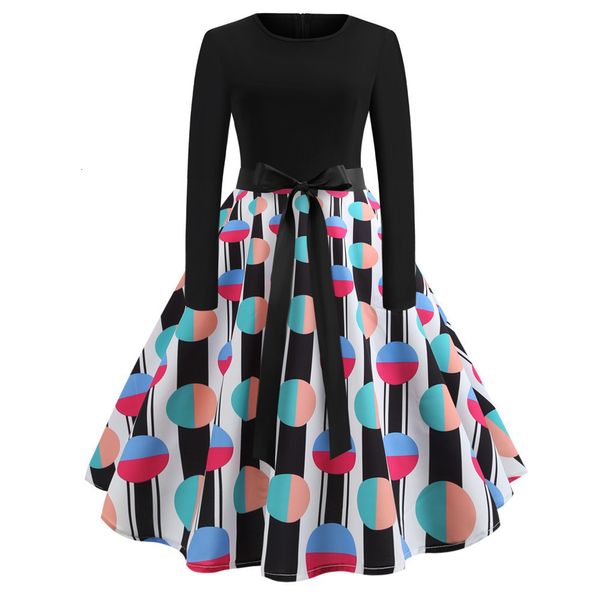plus size women clothing black dress women vintage robe swing elegant party dress long sleeve plus size print black designer clothes, Black;gray
plus size women clothing black dress women vintage robe swing elegant party dress long sleeve plus size print black designer clothes, Black;gray