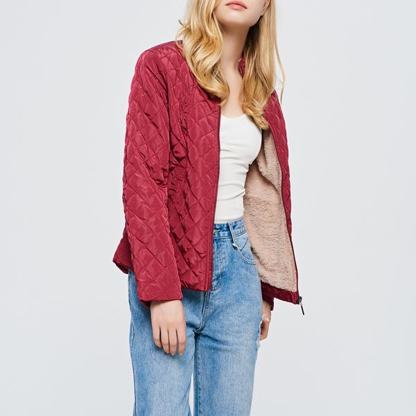 2019 autumn winter warm parkas jackets for women wool zipper jacket coats womens outwear slim coat clothes mujer, Black
2019 autumn winter warm parkas jackets for women wool zipper jacket coats womens outwear slim coat clothes mujer, Black
