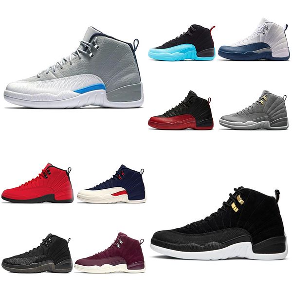 2020 wholesale jumpman 12 12s dark grey men basketball shoes reverse taxi game royal flu mens trainers sports sneakers size 7-13
2020 wholesale jumpman 12 12s dark grey men basketball shoes reverse taxi game royal flu mens trainers sports sneakers size 7-13