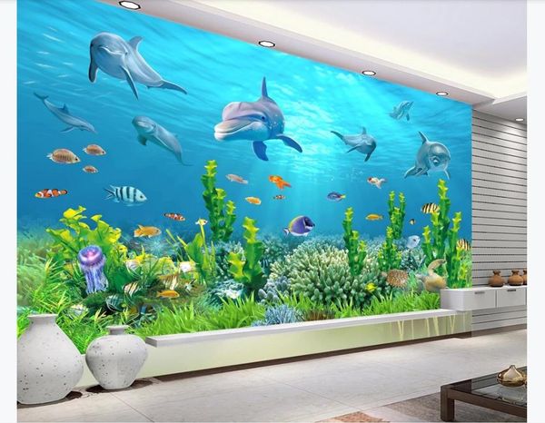 customized 3d p mural wall paper underwater world dolphin shark mermaid hd tv background mural decoration wallpaper for walls 3d
customized 3d p mural wall paper underwater world dolphin shark mermaid hd tv background mural decoration wallpaper for walls 3d