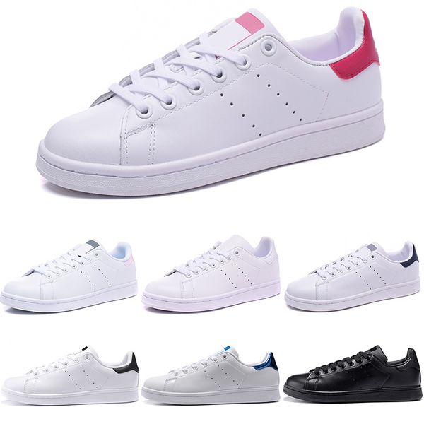 Fashion Smith Women Men Leather Casual Shoes Girls Boys Gree White Black Pink Blue Stan Mens Classical Skateboard Designer Shoe Size 36-44
Fashion Smith Women Men Leather Casual Shoes Girls Boys Gree White Black Pink Blue Stan Mens Classical Skateboard Designer Shoe Size 36-44