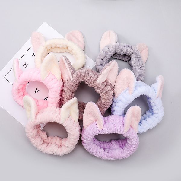 women girls cute coral fleece cat ears elastic headbands soft comfortable wash face bath hairbands p prop hair accessories
women girls cute coral fleece cat ears elastic headbands soft comfortable wash face bath hairbands p prop hair accessories