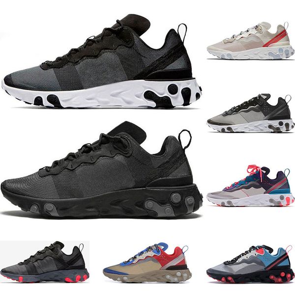 2019 react element 87 55 running shoes for men women white black neptune green blue trainer designer breathable sports sneaker size 36-45
2019 react element 87 55 running shoes for men women white black neptune green blue trainer designer breathable sports sneaker size 36-45