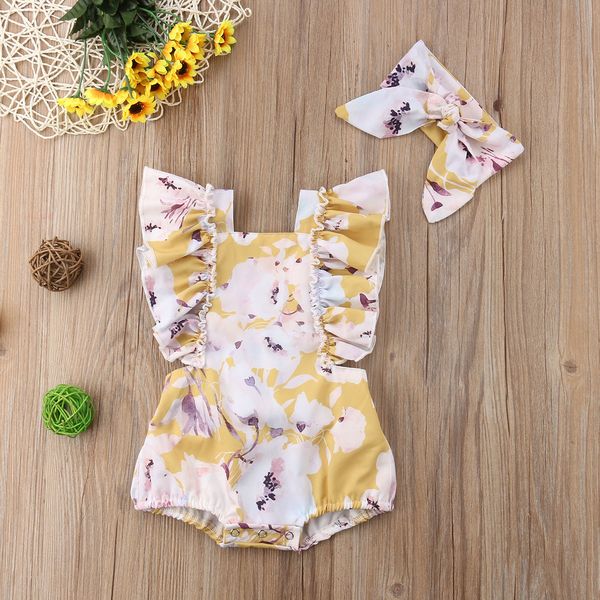 newborn baby girls butterfly sleeve romper+headband set infant outfits clothes, Blue
newborn baby girls butterfly sleeve romper+headband set infant outfits clothes, Blue