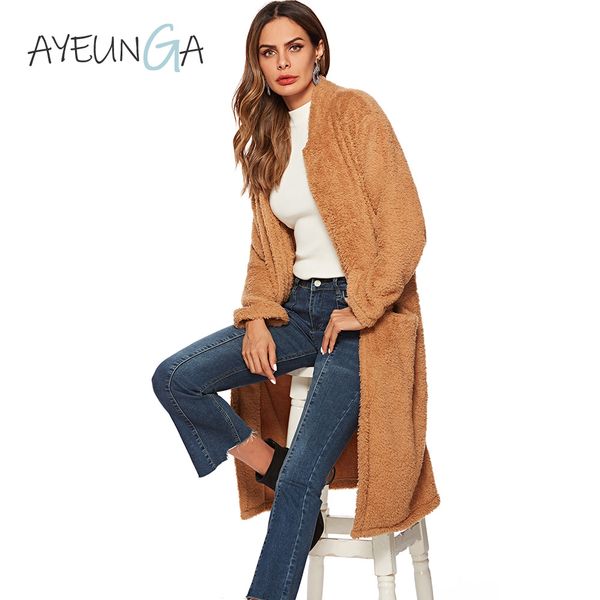 long women winter 2019 coats casual wide warm autumn palm coat office outwear cardigan loose autumn lapel pockets overcoats, Black
long women winter 2019 coats casual wide warm autumn palm coat office outwear cardigan loose autumn lapel pockets overcoats, Black