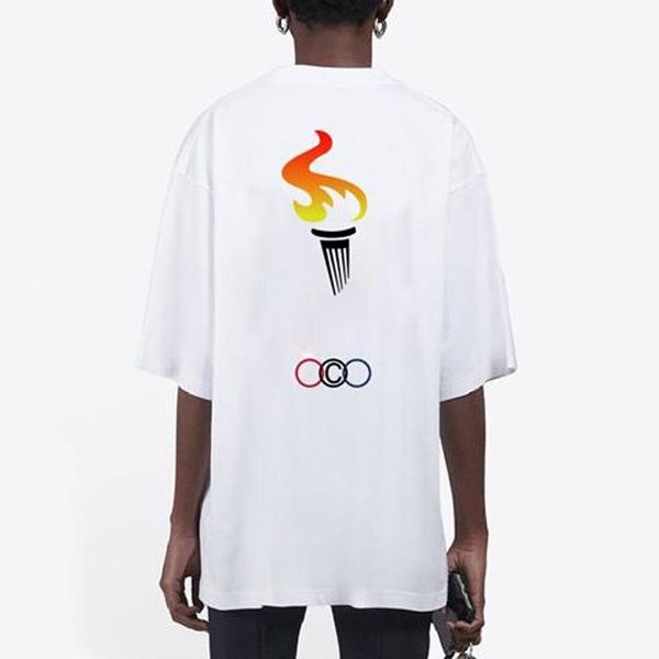 20ss olympic torch printed fashion tee men women solid color t-shirt high street summer simple casual short sleeve breathable tee hfymtx893, White;black
20ss olympic torch printed fashion tee men women solid color t-shirt high street summer simple casual short sleeve breathable tee hfymtx893, White;black