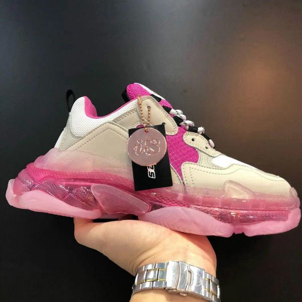 2020 new fashion sneaker clear sole triple vintage sneakers triple chaussette mens womens hot, Black
2020 new fashion sneaker clear sole triple vintage sneakers triple chaussette mens womens hot, Black