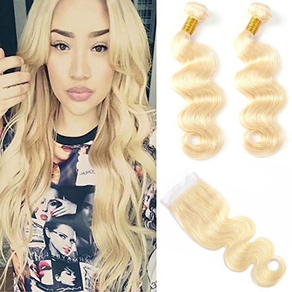 peruvian human hair body wave blonde 613# bundles with 4x4 lace closure 3 pieces/lot hair products double wefts with closure 613 color, Black;brown
peruvian human hair body wave blonde 613# bundles with 4x4 lace closure 3 pieces/lot hair products double wefts with closure 613 color, Black;brown