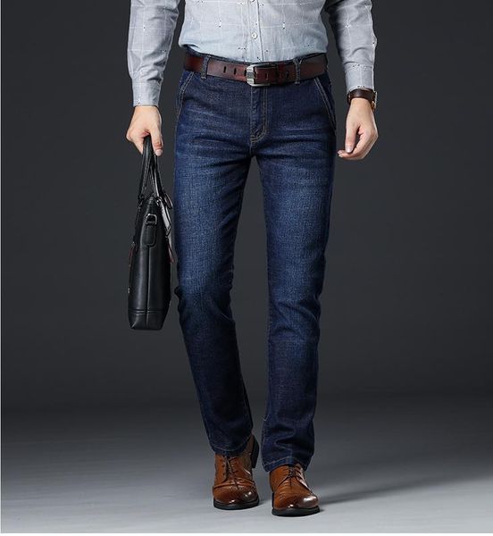 2020 new autumn winter thick mens jeans brand clothing high quality famous straight denim pants fashion business jeans men, Blue
2020 new autumn winter thick mens jeans brand clothing high quality famous straight denim pants fashion business jeans men, Blue