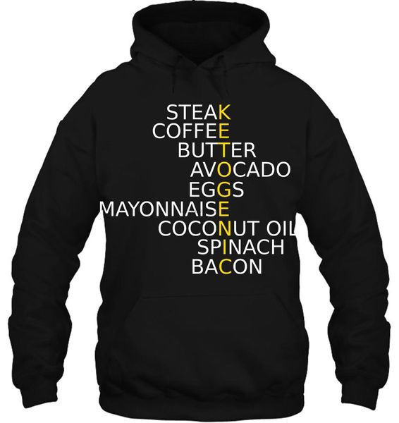 men hoodie keto for ketogenic diet low carb high fat fans dyel fitness gym tee women streetwear, Black
men hoodie keto for ketogenic diet low carb high fat fans dyel fitness gym tee women streetwear, Black
