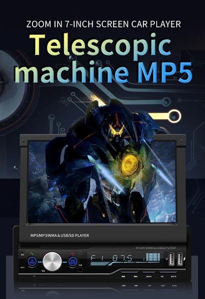 multimedia playert100 car stereo mp5 7" retractable car stereo din mp5 player support mobile interconnection/screen touch
multimedia playert100 car stereo mp5 7" retractable car stereo din mp5 player support mobile interconnection/screen touch