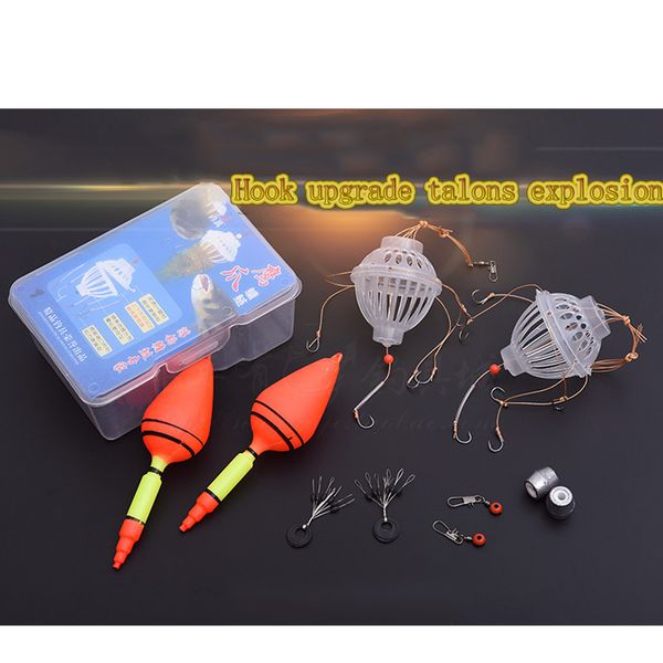 2 set/box carp fishing float bobber sea monster fishing float with strong explosion hooks 2 set tackle sets fish tools
2 set/box carp fishing float bobber sea monster fishing float with strong explosion hooks 2 set tackle sets fish tools
